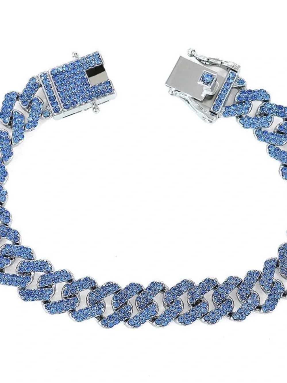 Invicta Elements Unisex Drip Chain Bracelet, Blue Glacier (80895)